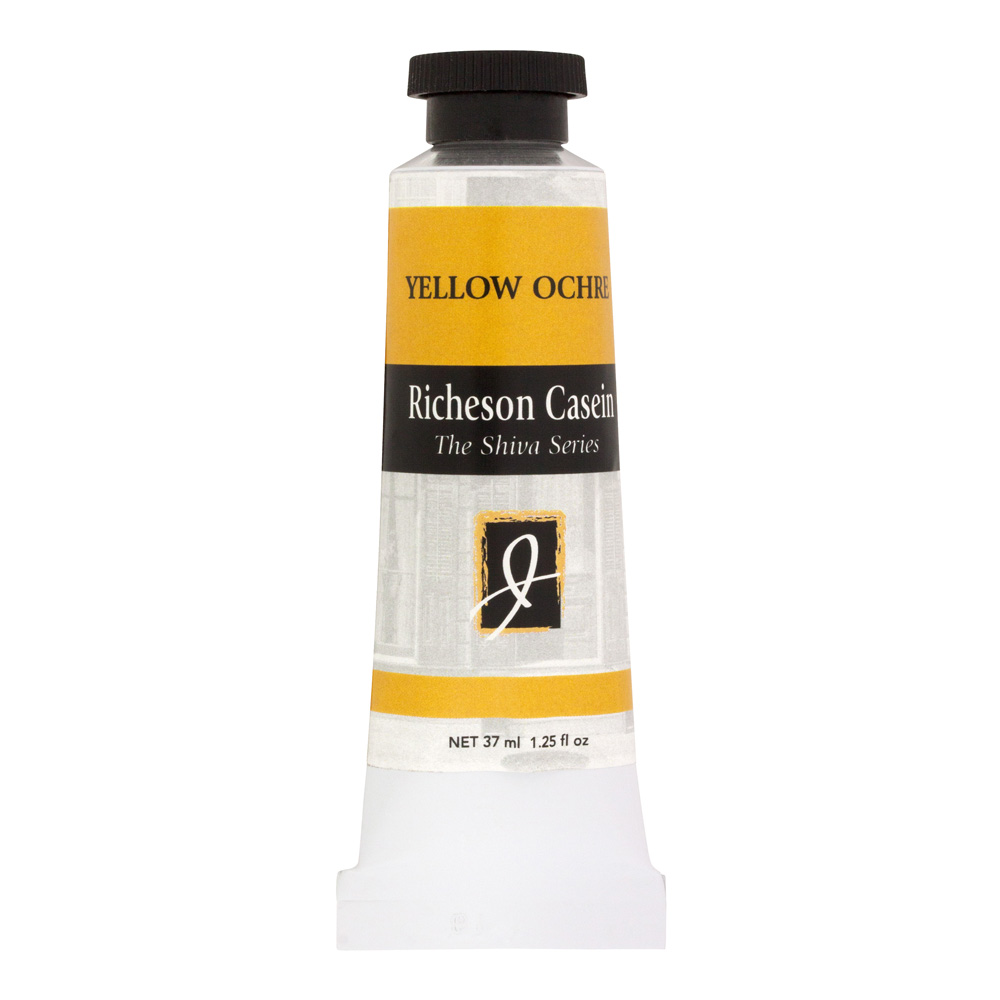 Richeson Artist Casein Yellow Ochre 37ml