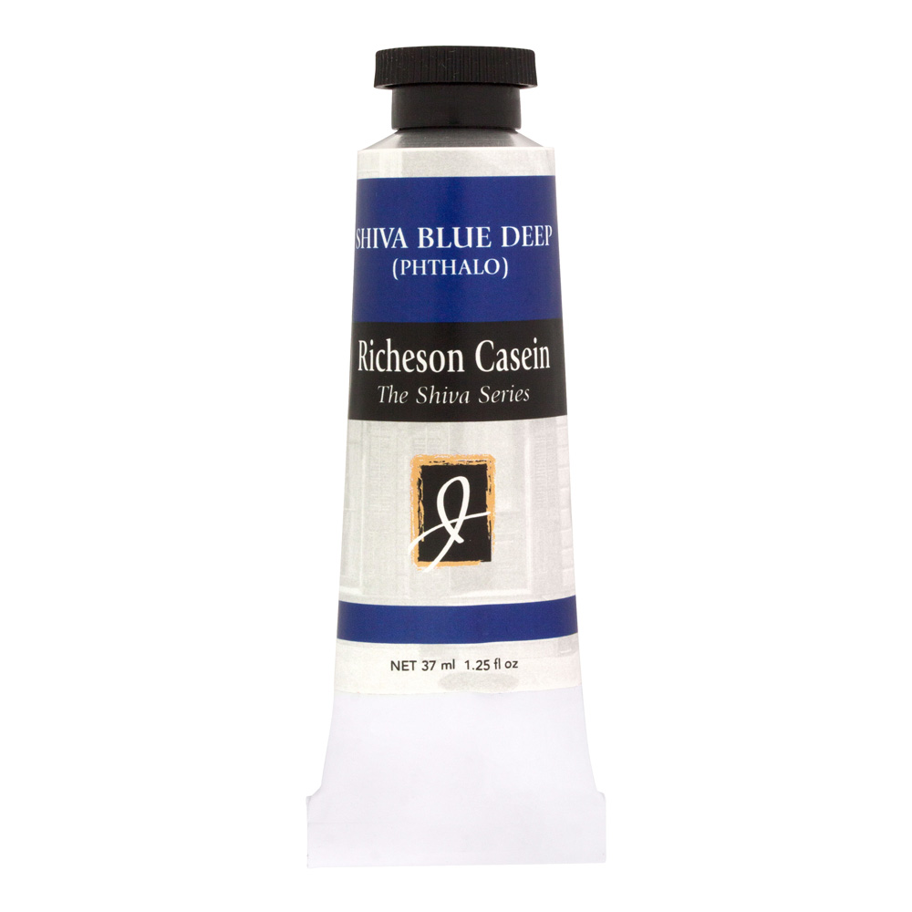 Richeson Artist Casein Shiva Blue Deep 37ml