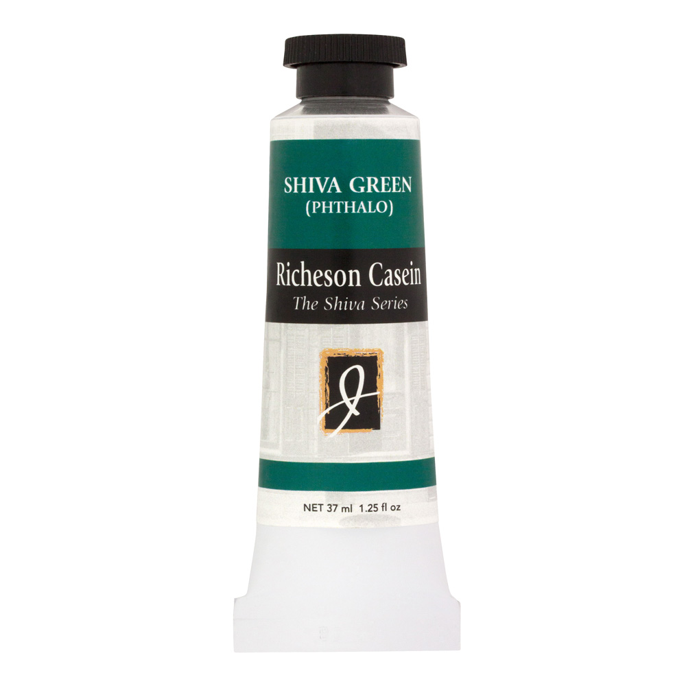 Richeson Artist Casein Shiva Green 37ml