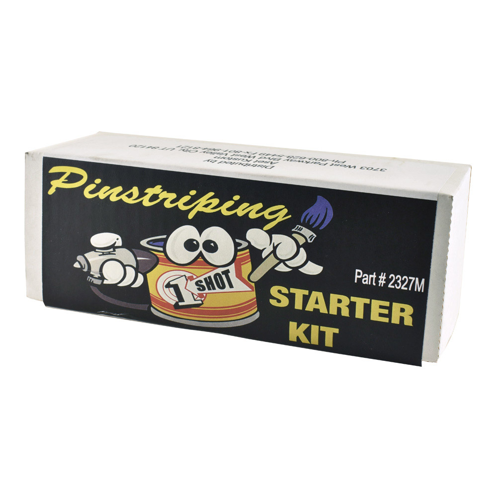 1 Shot Pinstriping Starter Kit: Monochrm Clrs