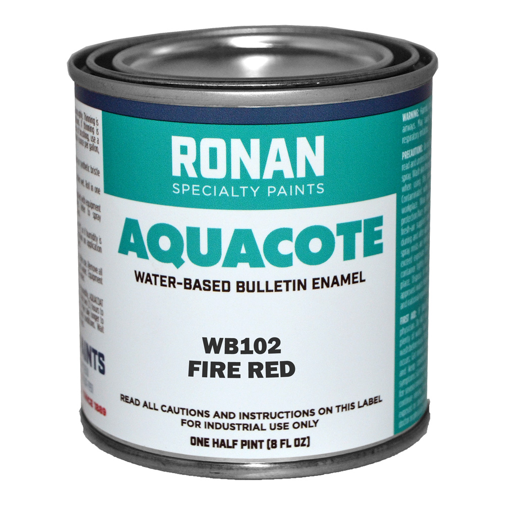 Ronan Aquacote Enamel 1/2 Pint Fire Red