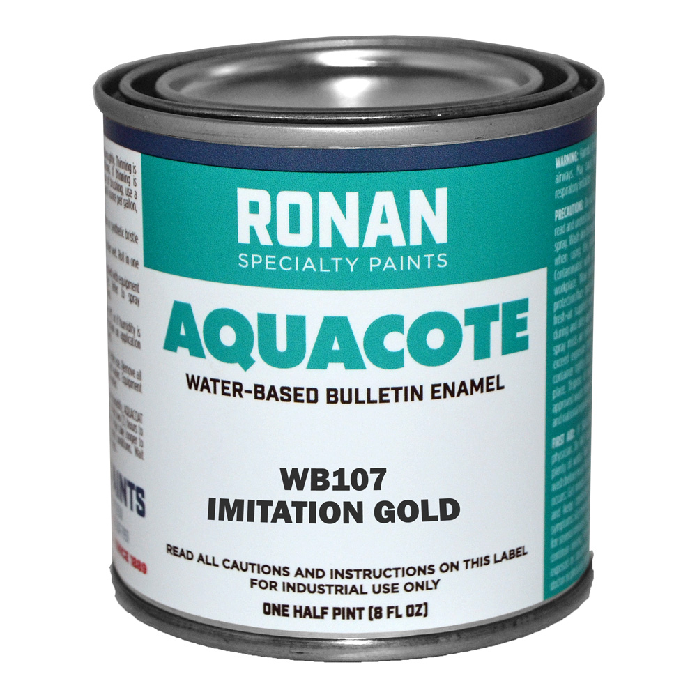 Ronan Aquacote Enamel 1/2 Pint Imitation Gold