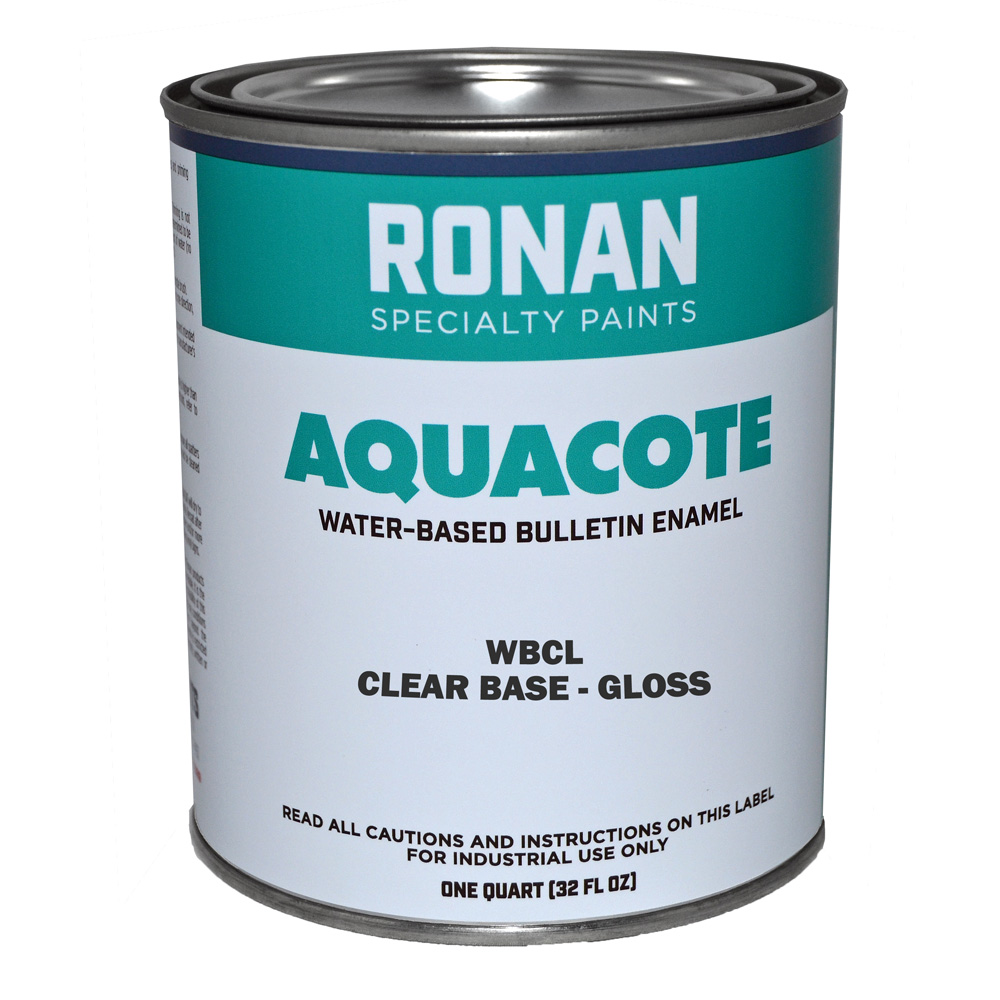 Ronan Aquacote Enamel Quart Clear Base-Gloss