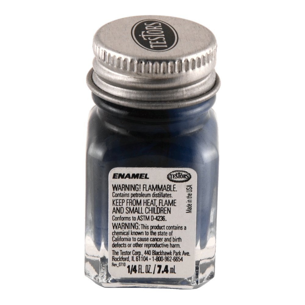 Testors Enamel 1/4 oz Bottle Blue