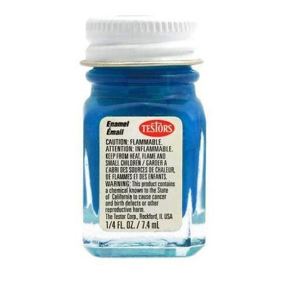 Testors Enamel 1/4 oz Bottle Dark Blue