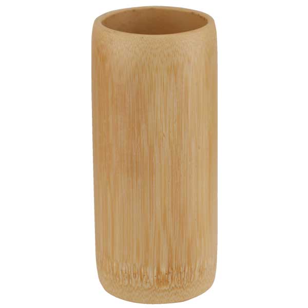 Bamboo Brush Vase Small 6In