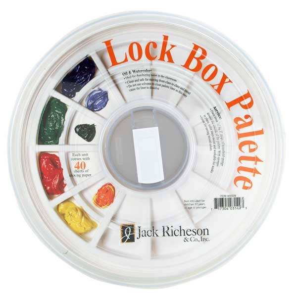 Richeson Lock Box With 4O Mixing Sheets