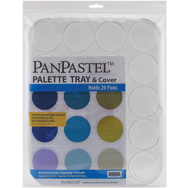 Panpastel Empty Palette Tray & Cover Holds 20