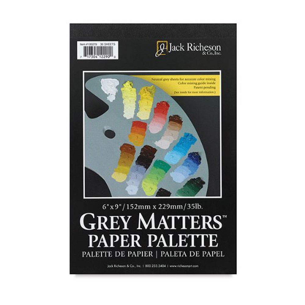 Grey Matters Paper Palette 6X9 30 Sheets
