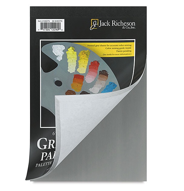 Grey Matters Paper Palette 12X16 50 Sheets