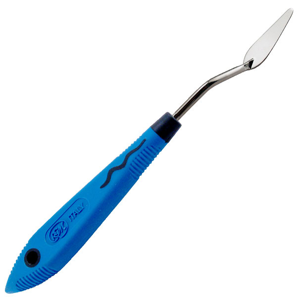 Soft Grip Painting Knife 001 Blue