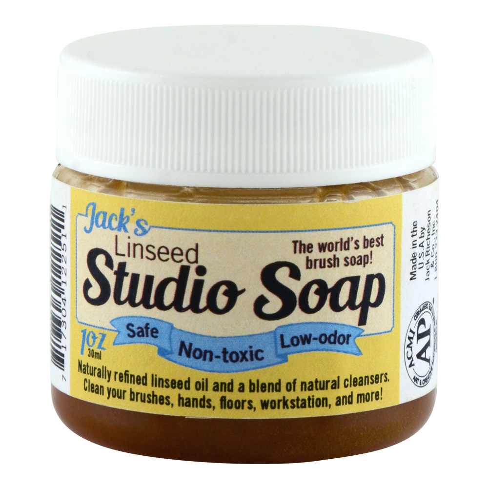 Jack's Linseed Studio Soap 1 Oz