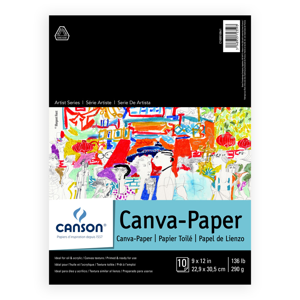 Canson Canva-paper Pad 9x12