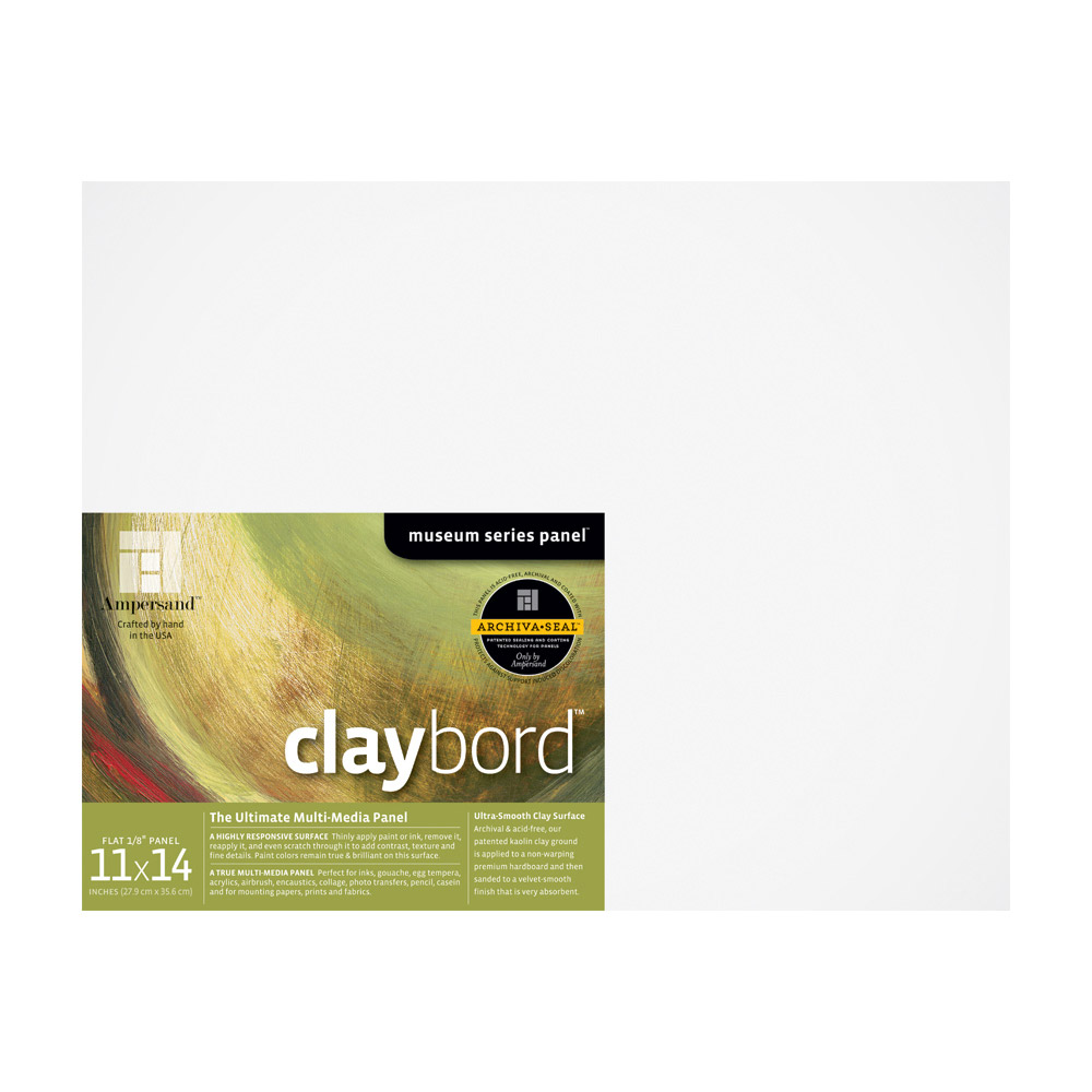 Ampersand Claybord 1/8 Inch 11X14