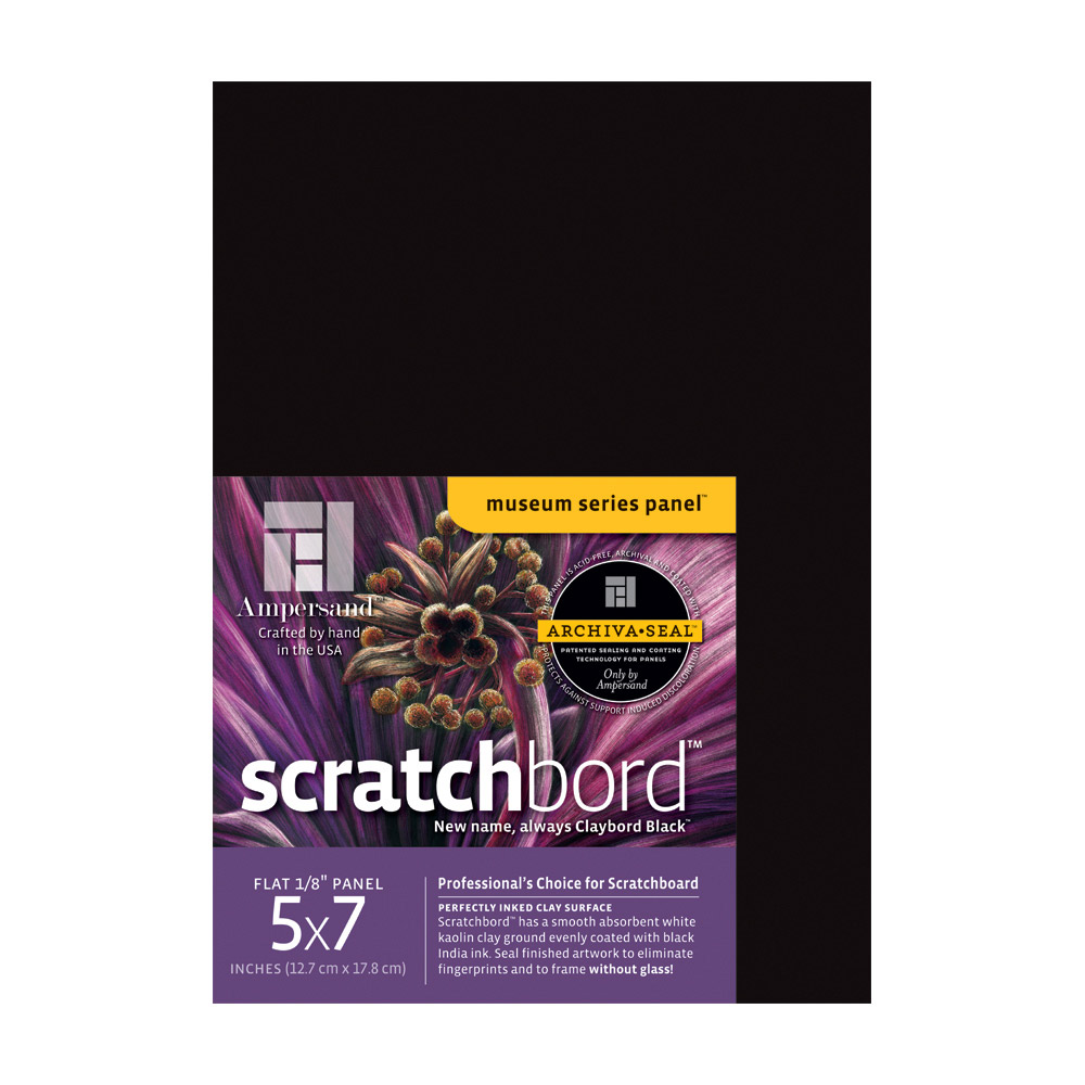 Ampersand Scratchbord 1/8 Inch 5X7 Pk/3