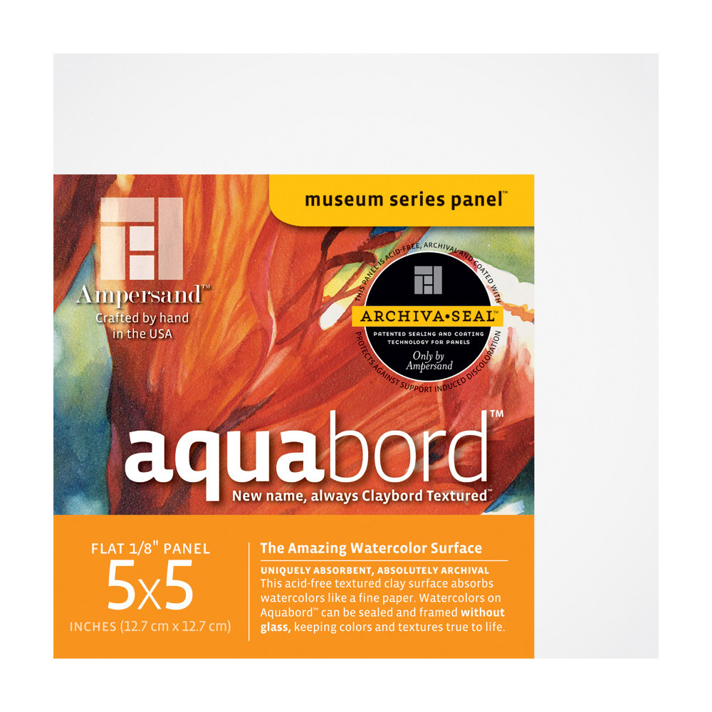 Ampersand Aquabord 1/8 Inch 5X5 Pk/4