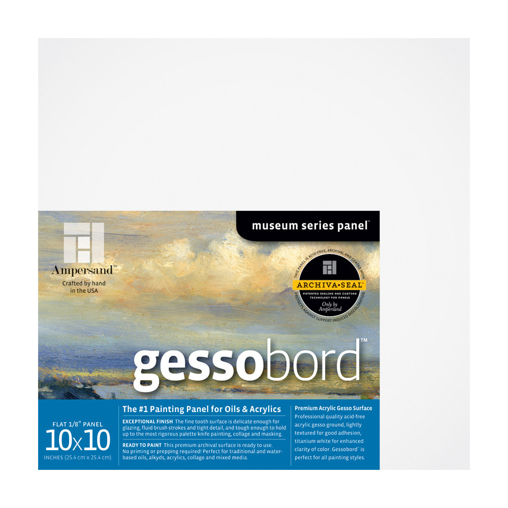 Ampersand Gessobord 1/8 Inch 10X10