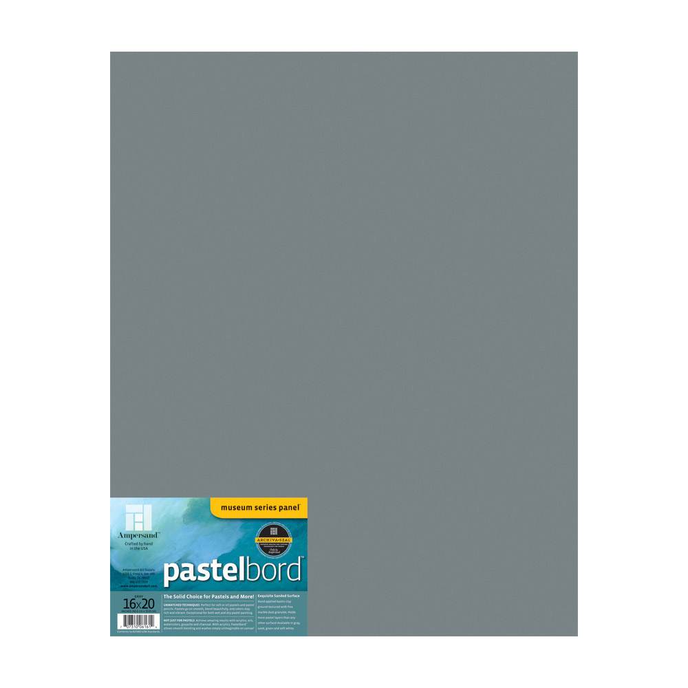 Ampersand Pastelbord Gray 1/8 Inch 16X20
