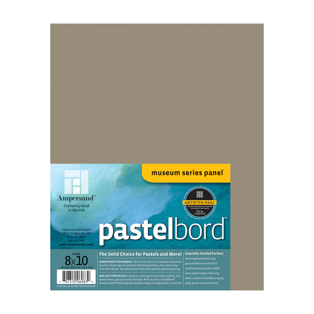 Ampersand Pastelbord Sand 1/8 Inch 8X10