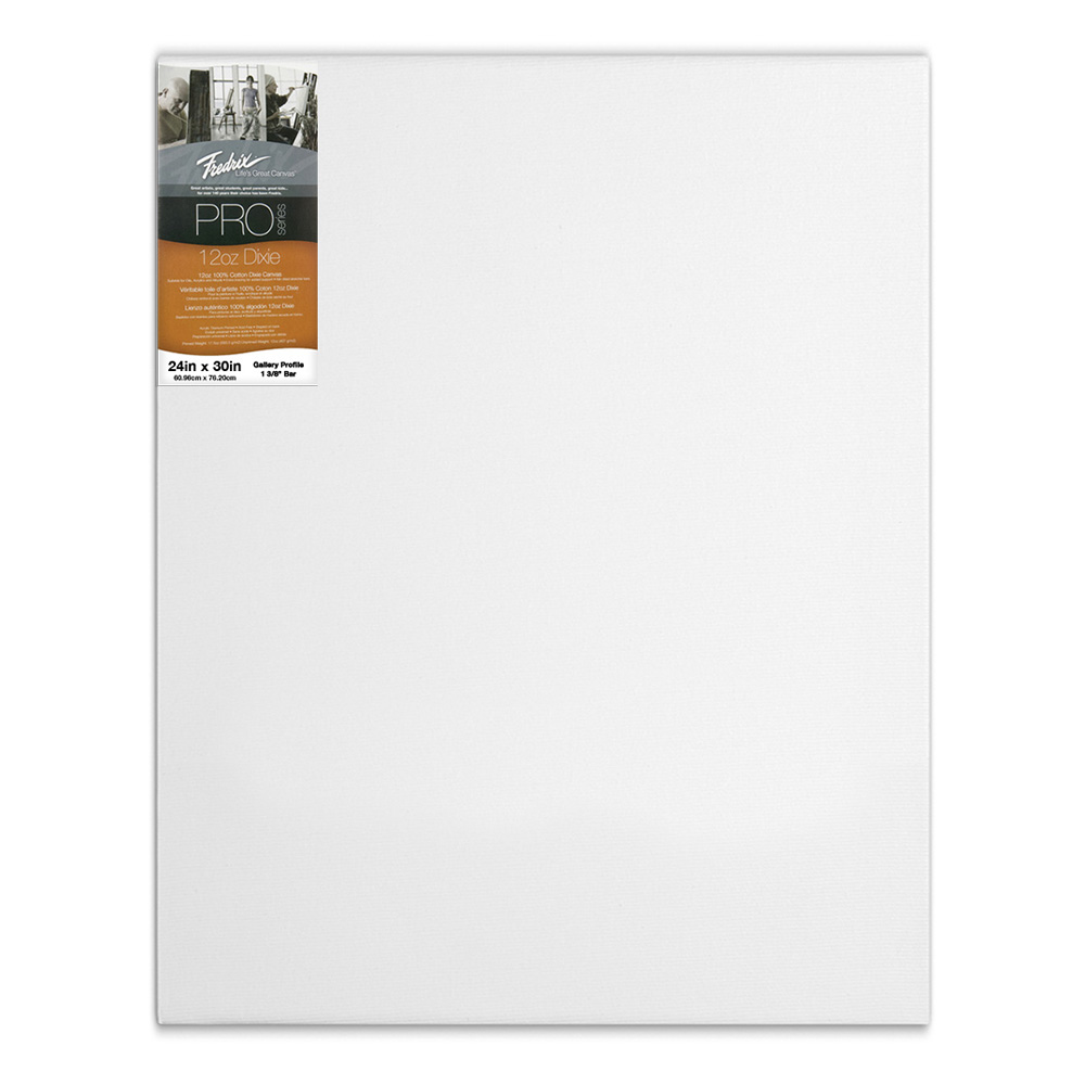 Fredrix Pro Stretched Canvas Gallery 24X30