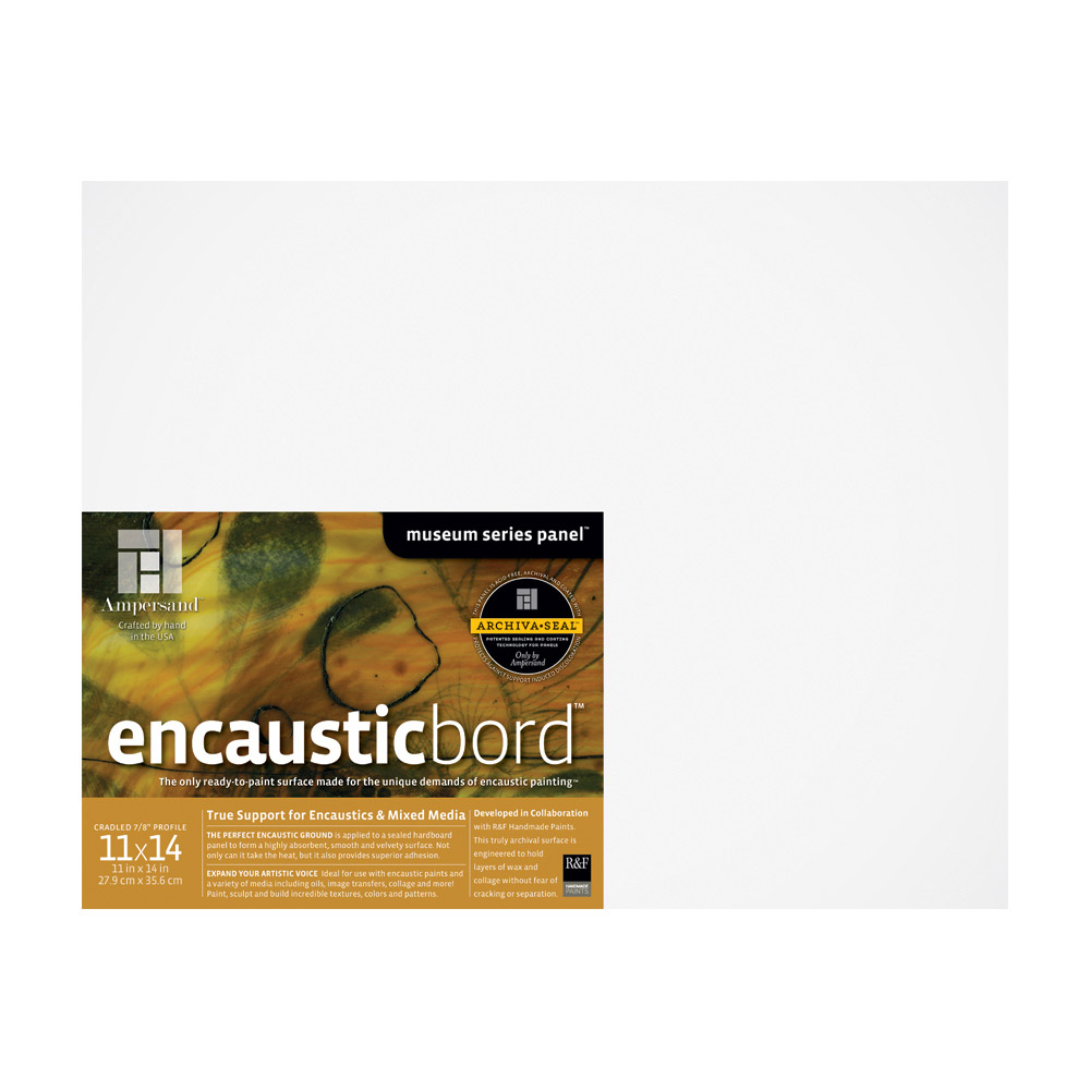 Ampersand Encausticbord 7/8 Inch Cradle 11X14