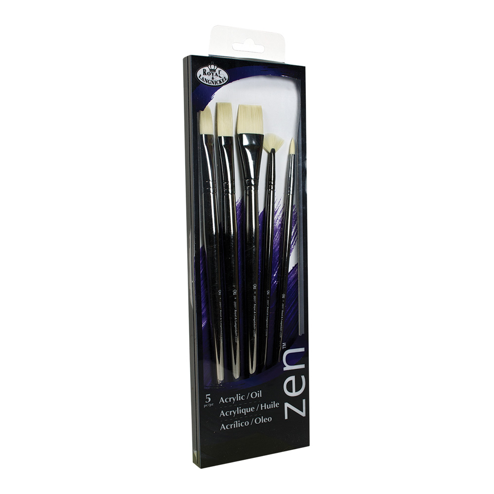 R&L Zen Series 5/Brush Set 332 Synt Bristle