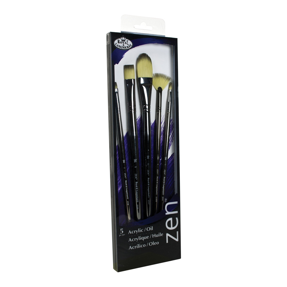 R&L Zen Series 5/Brush Set 531 Acrylic/Oil