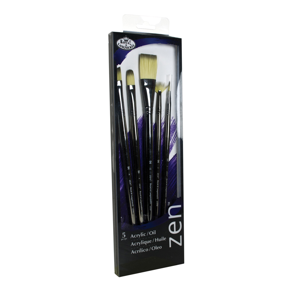 R&L Zen Series 5/Brush Set 532 Acrylic/Oil