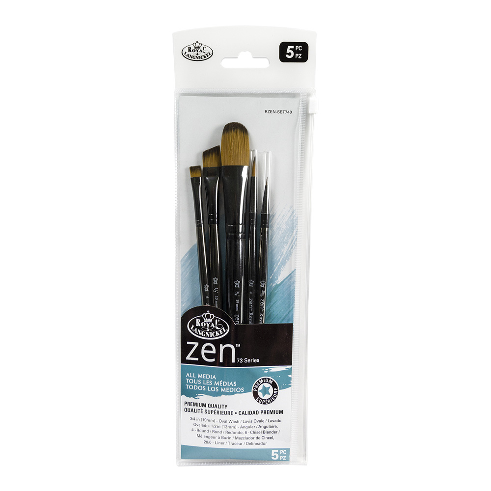 R&L Zen Series 5/Brush Set 740 All Media