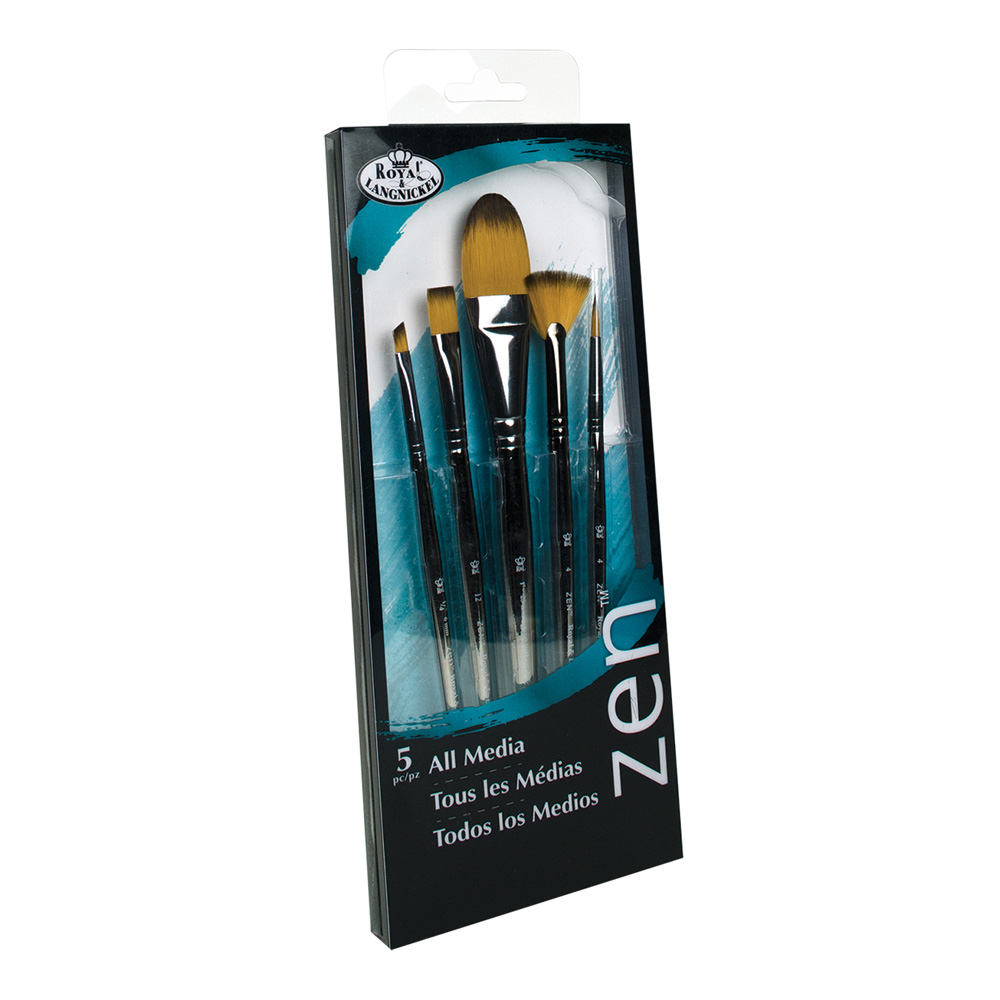 R&L Zen Series 5/Brush Set 732 All Media