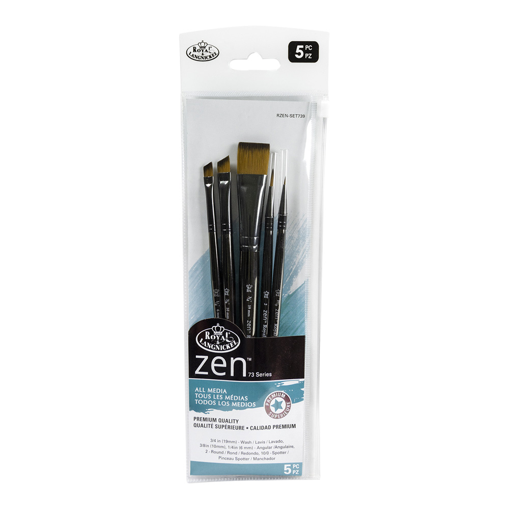 R&L Zen Series 5/Brush Set 739 All Media