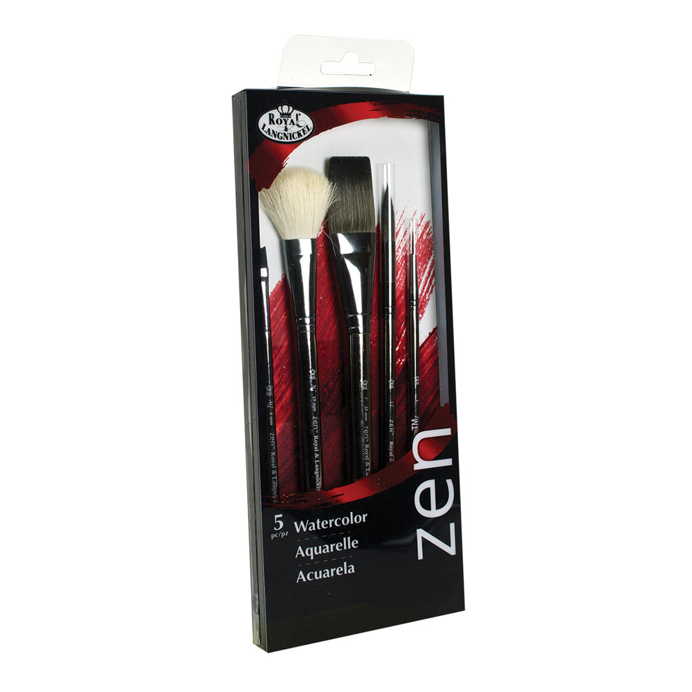 R&L Zen Series 5/Brush Set 831 Watercolor