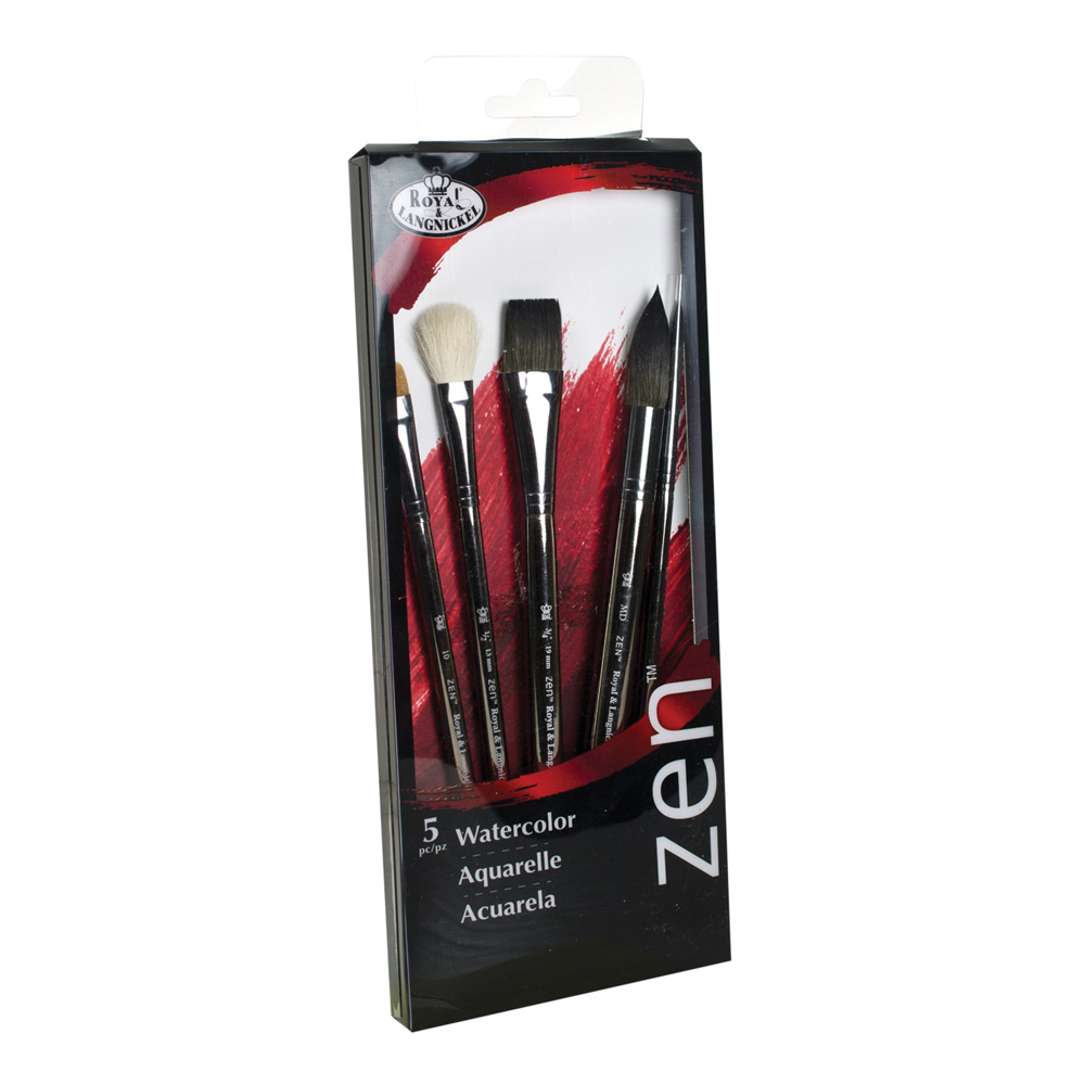 R&L Zen Series 5/Brush Set 832 Watercolor