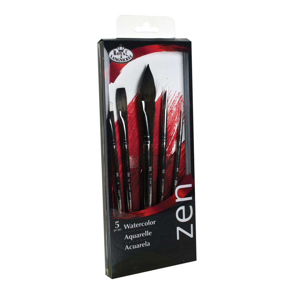 R&L Zen Series 5/Brush Set 834 Watercolor
