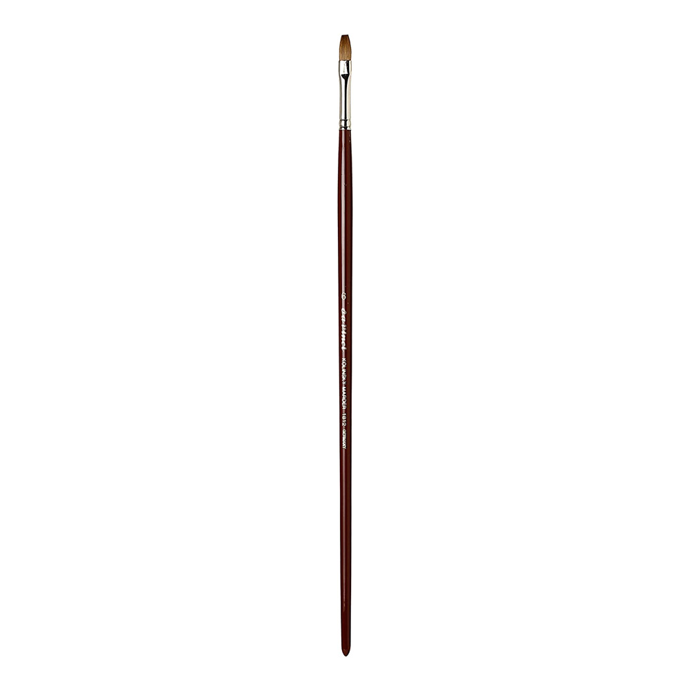 da Vinci Kolinsky Marder Oil Brush Flat 6