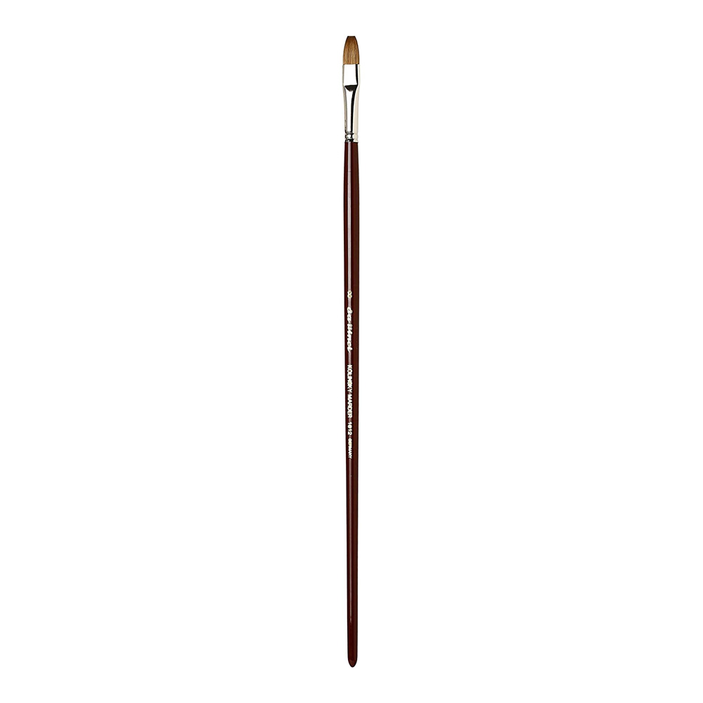 da Vinci Kolinsky Marder Oil Brush Flat 8