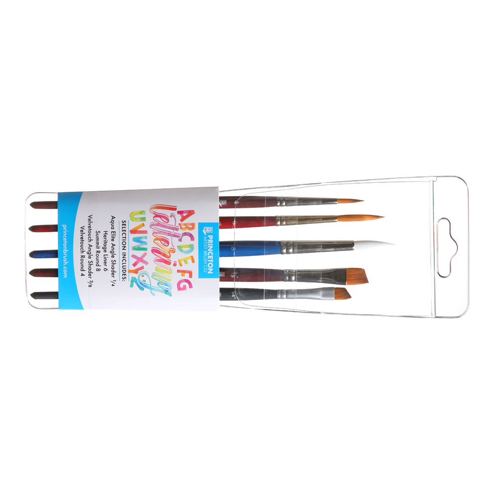 Princeton Lettering Brush Set