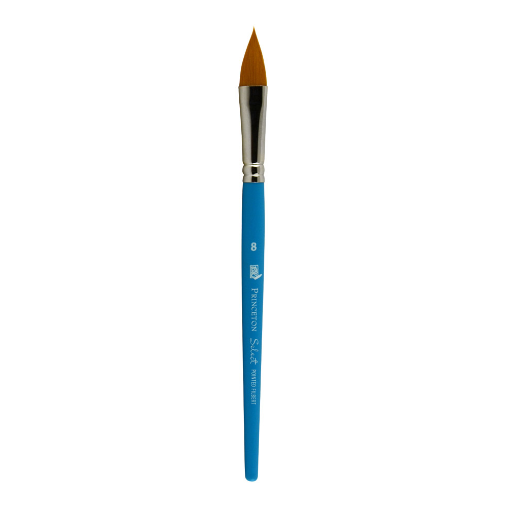 Select 3750 Synthetic Pointed Filbert 8