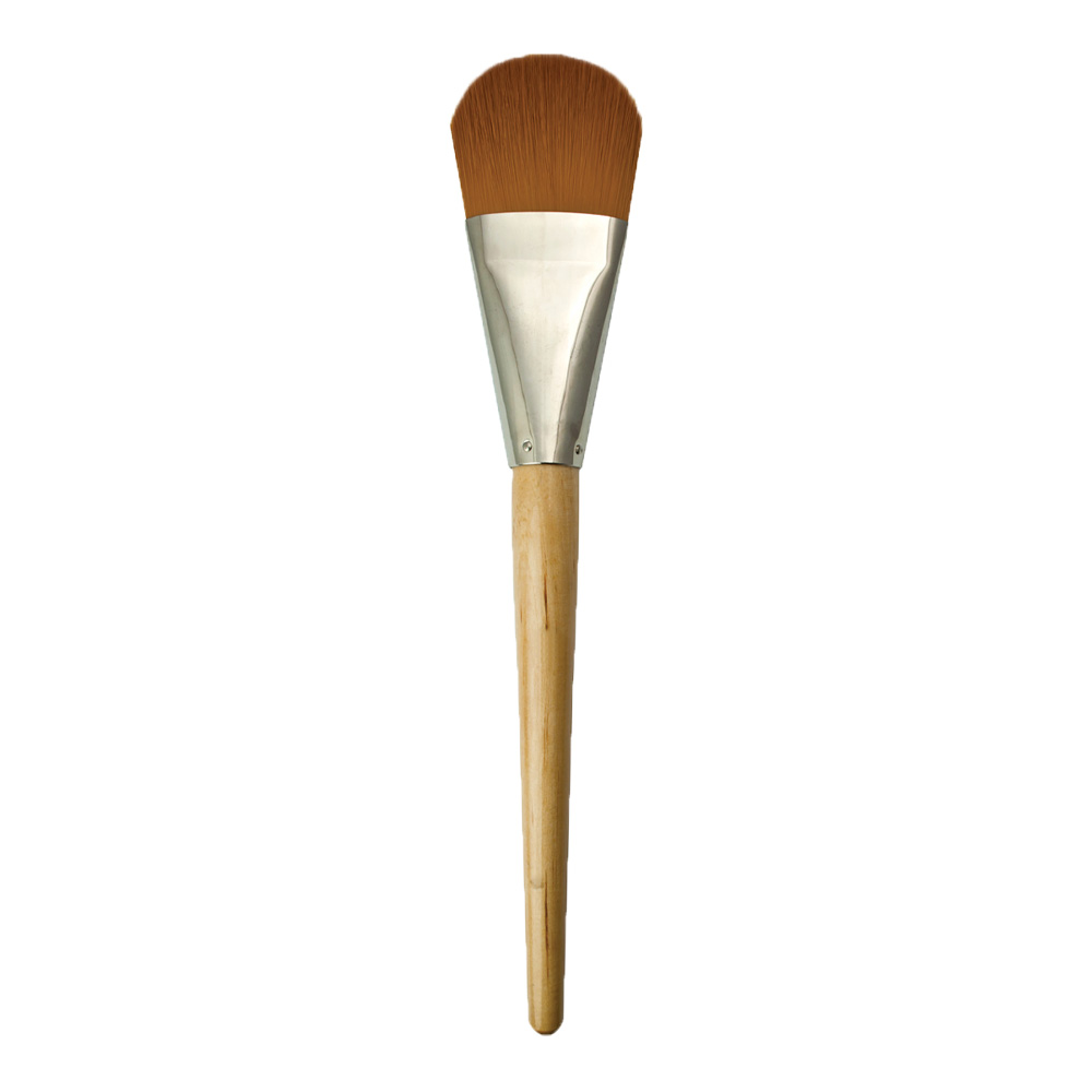 RYL Jumbo Brush Med Gold Taklon Filbert 50