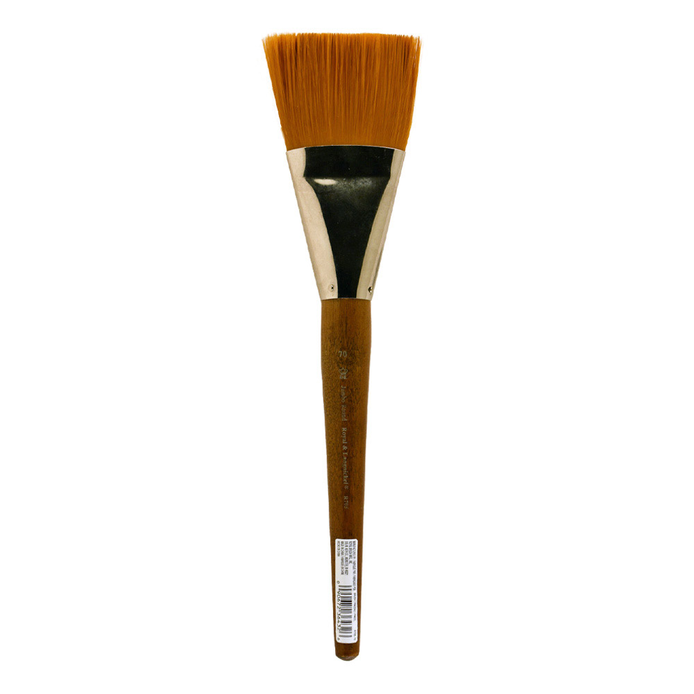 RYL Jumbo Brush Med Gold Taklon Flat 70