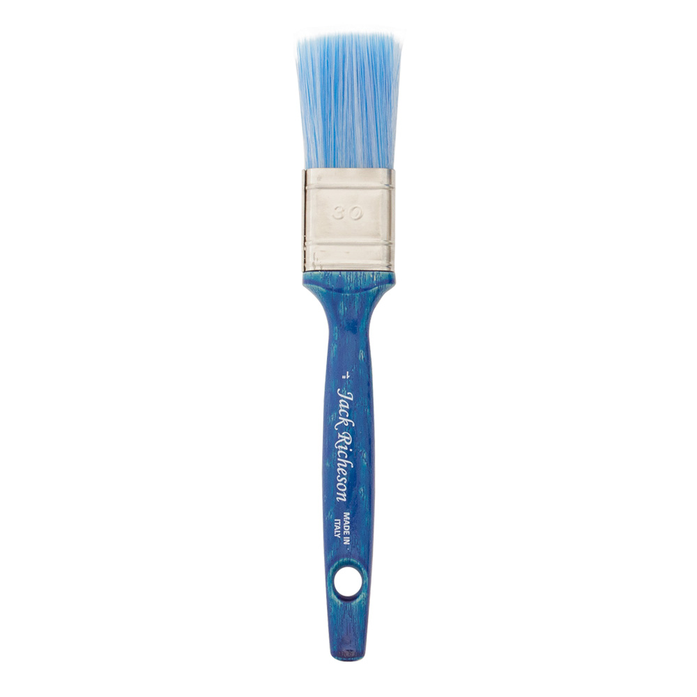 Richeson Synthetic Blue Flat Brush 1-in