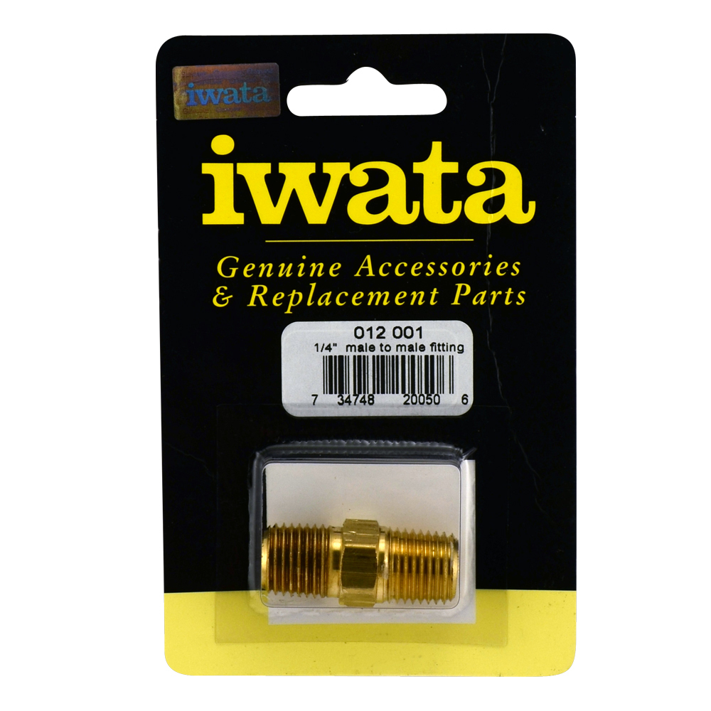 Iwata Male To Male Fitting 1/4 inch