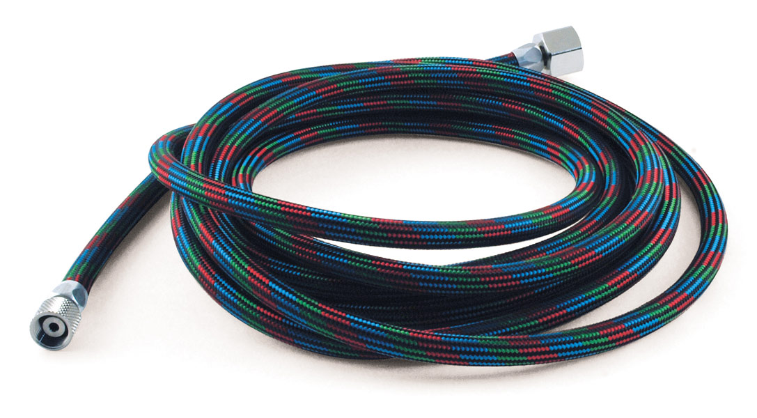 Iwata Nylon-Covered Braided 10Ft Airhose