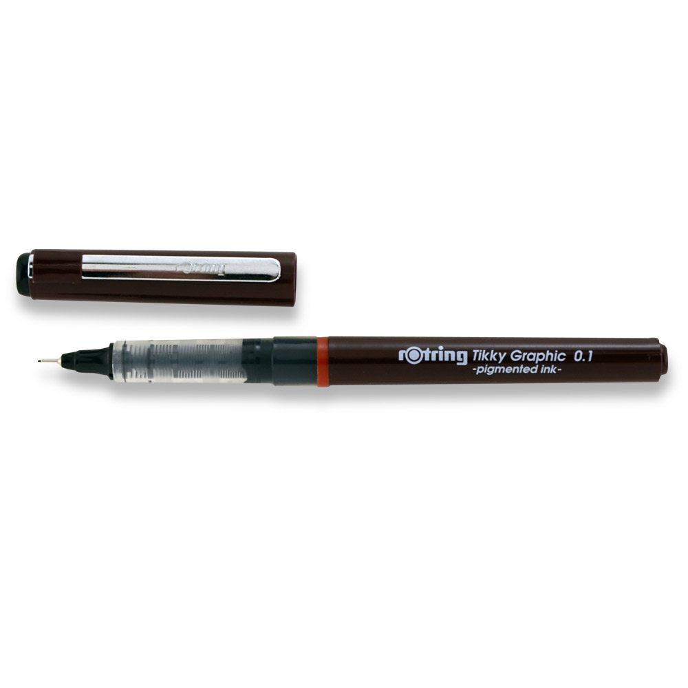 Rotring Tikky Graphic Felt-Tip Pen .10 Black