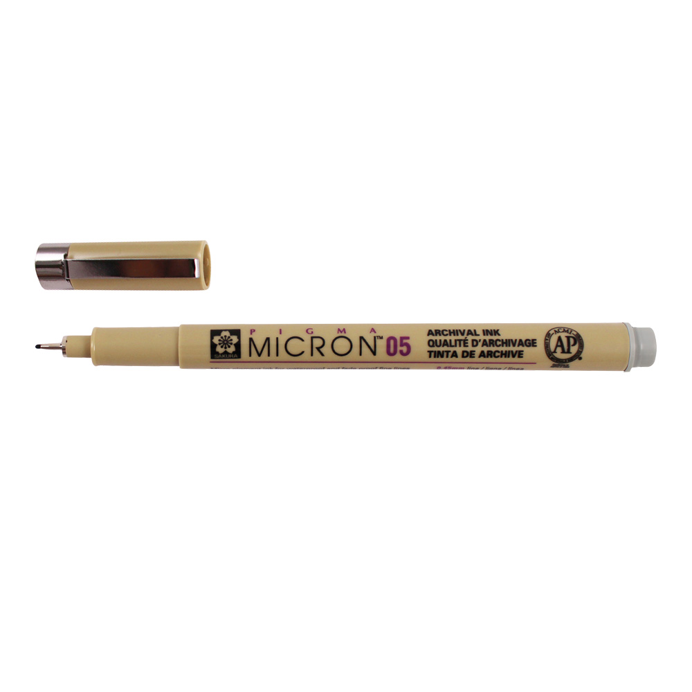 Pigma Micron Pen 05 Light Cool Gray .45mm