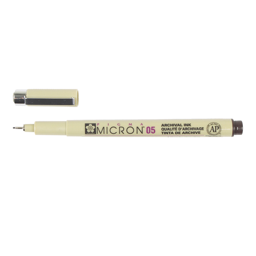 Pigma Micron Pen 005 Sepia .20mm