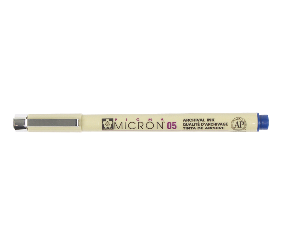 Pigma Micron Pen 05 Royal Blue .45mm