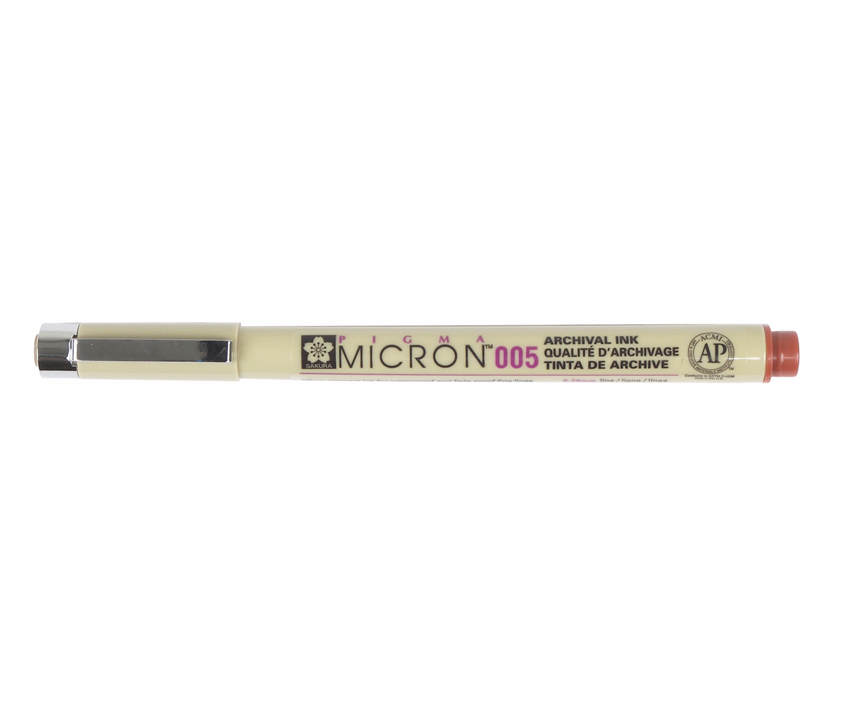 Pigma Micron Pen 005 Brown .20mm