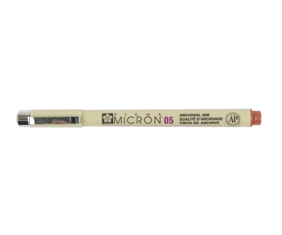 Pigma Micron Pen 05 Brown .45mm