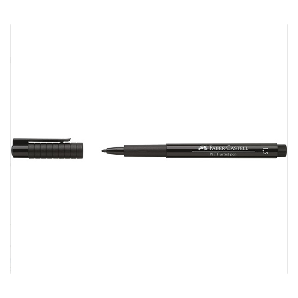 Pitt Artist Pen 1.5mm Bullet Nib Black